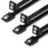 deleyCON SATA 3 Nylon Kabel Set 30cm 90° gewinkelt, 3 Stück Produktbild-Vorschau 1