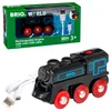 Brio Zwarte draadloze slot met Mini-USB, model 33599 Productafbeelding-voorbeeld 7