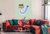 MuchoWow® Poster Schwimmband - Pool - Sommer 100x100 cm - Produktbild-Vorschau 2
