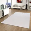 Luxus Super Soft Fellteppich Glamour Modern Creme Wellen, Produktbild-Vorschau 1