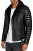 Reichstadt Herren Slim Fit Kunstlederjacke  RS008PU Black - Produktbild-Vorschau 5