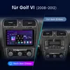 9 Zoll Android Autoradio für VW Golf VI 6 2008-2012 Produktbild-Vorschau 2