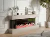 MIRJAN24 Kommode Kioto mit kamin, Realistische LED-Flamme Produktbild-Vorschau 2
