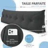 ELONEO Coussin dorsal largeur 160 cm, coussin en forme de Voir les images du produit 3