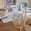 Atmosphera Chaise haute pour enfant Blanc - 50x30x30 cm Voir les images du produit 13