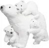 Weihnachtsdekoration, bärenfamilie, h 42 cm  - Atmosphera Produktbild-Vorschau 1