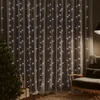 LED svetelný záves 3x3 m 300 LED chladný biely 8 funkcií Náhľad obrázku produktu 2