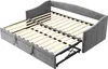 CDGlobal Gäste-Polsterbett Ausziehbares Schlafsofa 90x200 Produktbild-Vorschau 11