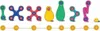 Clixo Magnetic Building Toys Rainbow Pack, 42dlg. Voir les images du produit 16