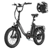 20-palcové LCD elektrobicykel, 48V 15Ah, skladacie modely s Náhľad obrázku produktu 1