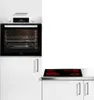 A built-in oven and a stovetop are shown in a kitchen setting. Produktbild-Vorschau