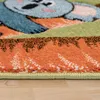 TT Home Kinderzimmer Teppich Dschungel Zoo Tiere Giraffe Produktbild-Vorschau 2
