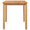 vidaXL Tavolo da pranzo da giardino 120x70x77 cm in legno Anteprima dell’immagine prodotto 2