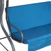 Balancelle de Jardin Hollywood Bleu 140x112x150 cm Voir les images du produit 5