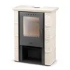 Kachelofen ELDUR Cappuccino 6kW – freistehend, Keramik, ECO Produktbild-Vorschau 1