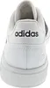 The back view of a white Adidas sneaker. Produktbild-Vorschau