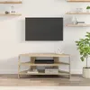 Meuble TV d'angle vidaXL, 102x40,5x45 cm, imitation chêne Voir les images du produit 4