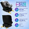 KidsZone Seggiolino Auto 0-36 kg Isofix Girevole 360° - Anteprima dell’immagine prodotto 5