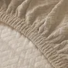 Stuhlhusse - Graubeige Jacquard - Universeller Stuhlbezug - Produktbild-Vorschau 10