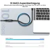 AdroitGoods Usb-C Verlängerungskabel abgewinkelt - 10Gbps - Produktbild-Vorschau 8