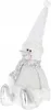 SPRINGOS Schneemann, sitzende Figur, 40 cm, Silberfarbe, Produktbild-Vorschau 6
