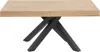 Esstisch ausziehbar - 6 bis 10 Personen - MDF & Metall - Produktbild-Vorschau 4