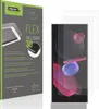 A product packaging box for screen protectors and a smartphone with screen protectors applied. Voir les images du produit