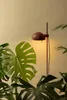 MATILDA Regulowana bordowa lampa podłogowa do salonu Podgląd zdjęcia produktu 5