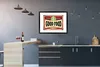 MuchoWow® MuchoWow® Gerahmtes Poster Essen - Jahrgang - Produktbild-Vorschau 5