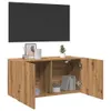 TV-Wandschrank Artisan-Eiche 80x30x41 cm Produktbild-Vorschau 4