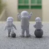 set de 3 figurines d'astronautes - Adorable décoration en Voir les images du produit 5