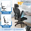 LZQ Ergonomická kancelářská židle, nosnost 150 kg, Náhled obrázku produktu 8