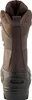 The back view of a brown winter boot. Náhľad obrázku produktu