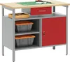 A workbench with storage compartments. Produktbild-Vorschau