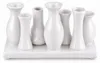 Handgefertigte kleine Keramik Deko Blumenvasen Set aus 7 Produktbild-Vorschau 1