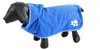 Bade-Poncho für Hunde, Mikrofaser, 35 cm, blau Produktbild-Vorschau 1
