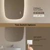 Lustro łazienkowe S'AFIELINA 95×60 cm z oświetleniem Owalne Podgląd zdjęcia produktu 5