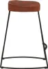 vidaXL Barová židle Gavin 2 ks. 45x38x53 cm masivní dřevo Náhled obrázku produktu 5
