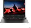 A black Lenovo ThinkPad laptop is shown from a front-facing angle on a white background. Produktbild-Vorschau