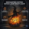 Halloween Hexenlampe Nachtlicht aus Kunstharz, gotisches Produktbild-Vorschau 17