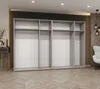 Šatníková skriňa 300 cm TUANA - biela / kašmír Náhľad obrázku produktu 2