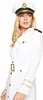 A woman wearing a captain's costume. Anteprima dell’immagine prodotto