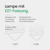 LED Line E27 LED-Lampe A60 10W 932lm 3000K warmweiß 5 Stück Produktbild-Vorschau 5