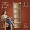 Bücherregal Standregal 6 Fächern 24 x 48 x 170 cm Produktbild-Vorschau 2