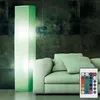 RGB LED Stehleuchte in weiß mit Fernbedienung BAMBOO Produktbild-Vorschau 4