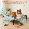 Ganzjahres Hundeliege, Erhöhtes Hundebett mit L-förmigem Produktbild-Vorschau 5