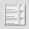 Siedle TM 612-3 W, Ruftasten-Modul, Weiß, Siedle, -20 - 55 Produktbild-Vorschau 2