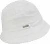 Seeberger Sommer Bucket Stoffhut 100% Baumwolle in weiß