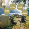 Chaise de camping pliante BASS, verte - BP-BH30031 Voir les images du produit 7