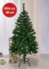 HI Weihnachtsbaum mit Ständer aus Metall Grün 90 cm Produktbild-Vorschau 2